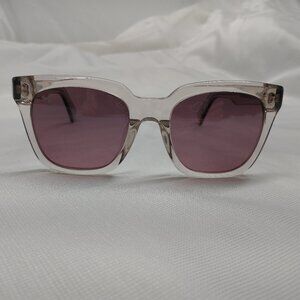 Maui Jim Sunglasses, Heliconia, Crystal with Hint of Pink, Polarized Lenses